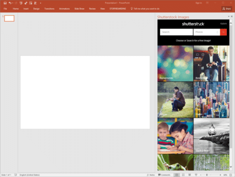 Shutterstock stellt Microsoft Office PowerPoint Plug-in vor