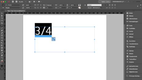 Open Type Features
