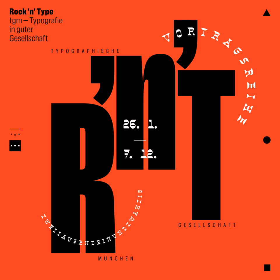 rock 'n' type
